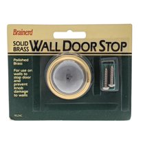 Brainerd Wall-Mount 2-1/2" Diameter Concave Rubber Wall DoorStop 952XC