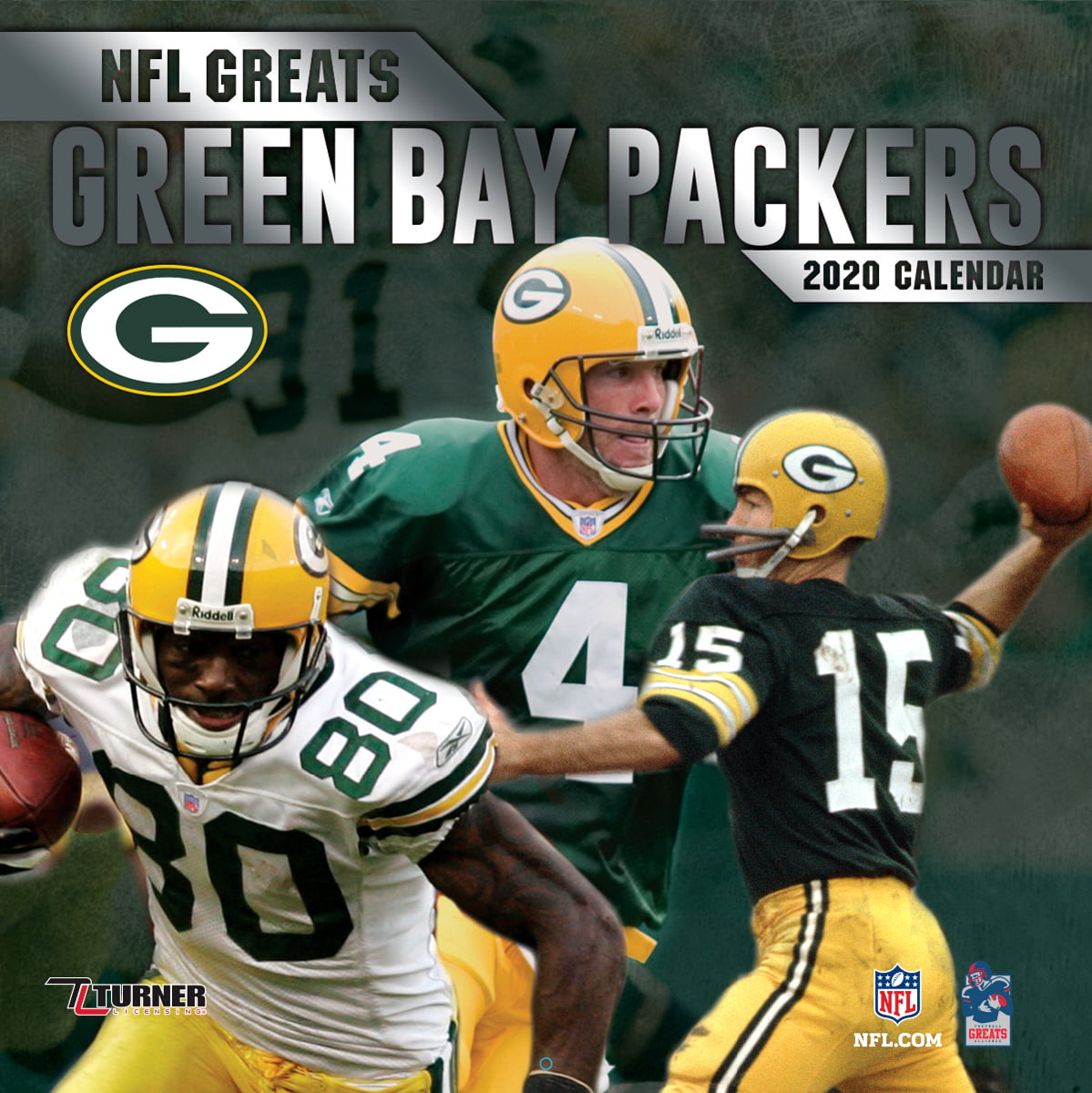 NFL Greats Green Bay Packers 2020 12x12 Greats Wall Calendar (Other