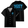 thumbnail image 2 of Jey Uso Yeet Shirt Women Men Camp Collar Short Sleeve V-Neck Fashion Shirts, 2 of 3