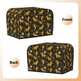 thumbnail image 3 of Uemuo Funny Fox by the Field Print Toaster Cover 2 Slice, Small Kitchen Appliance Covers, Toaster Oven Cover with Loop, Bread Machine Cover Dust Cover Protection, 3 of 7