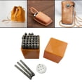 thumbnail image 3 of Abbracc Serenable 36Pcs Numbers Letter Metal Stamp for Clay Leather Plastic Leathercraft, 3 of 9