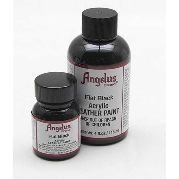 Angelus Leather Paint 4 Oz Black