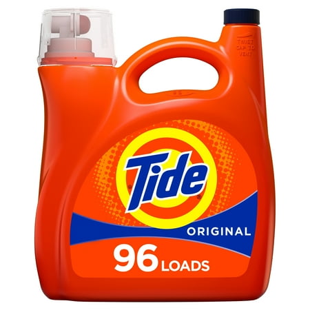 Tide Original Non-He 96 Loads, Liquid Laundry Detergent, 150 fl oz