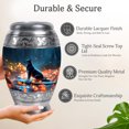 thumbnail image 3 of MUKTIVE Dog Cremation Urn for Ashes - Memorial Urns for Human Ashes Adult Female Mom - Funeral Decorative Urns for Cremated Human Remains - 10 Inch Large Urn for Father, 3 of 7