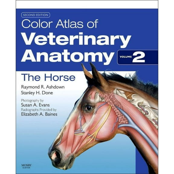 Color Atlas of Veterinary Anatomy, Volume 2, the Horse, (Paperback)