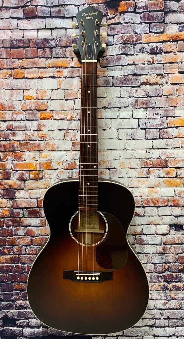 Recording King Limited Edition Dirty 30s Deluxe 000 Size Guitar w