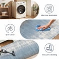 thumbnail image 2 of Washable Kitchen Runner Rug 2x5 ft, Modern Abstract Textured Kitchen Runner Rug, Non Slip Soft Low Profile Rug with PVC Backing for Kitchen Sink, Hallway & Laundry Room, 2 of 6