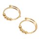 thumbnail image 2 of Anillo para aliviar el estrés con cuentas para hombre y mujer, ajustable, exquisito y elegante, para aliviar la ansiedad, 2 uds., 2 of 12