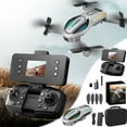 thumbnail image 1 of Electrónica de consumo, helicóptero, dron 1080P con control remoto plegable y pantalla de 4,3 pulgadas, motor sin escobillas, cuadricóptero RC de 2,4 G, regalo para niños y adultos, aviones de plástic, 1 of 9