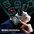 thumbnail image 3 of Smartwatch Hailiases Hailiases t800 ultra display de 1.99" con correa de gel de silice - color negro, 3 of 8