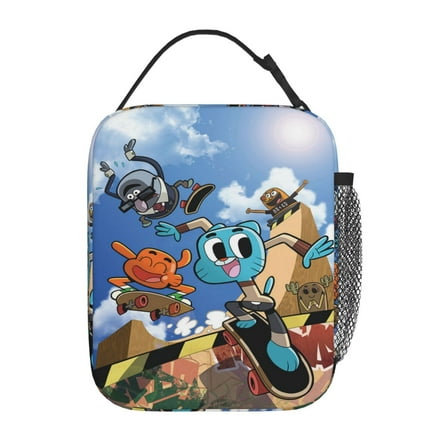 Amazing World of Gumball Lunch Box - Insulated Lunch Bag For Cute Lunch Box Suitable