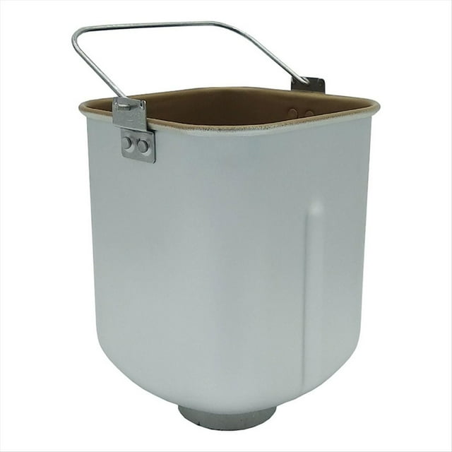 Household Bread Machine ,Accessories Bread Barrel Liner Mixer Bread Machine Baking Barrel Bread Machine Tray,1 x Bread Maker Mixing Bucket,Photo Color