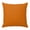 Yellow, Orange, variant on Throw Pillow Covers, Burnt Orange 16x16 Pillow Covers for Couch/Sofa/Bed, Fall Autumn Thanksgiving Farmhouse Solid Color Decorative Square Linen Cushion Pillowcase for Home Decor