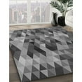 thumbnail image 2 of Ahgly Company Indoor Rectangle Patterned Gray Wolf Gray Area Rugs, 2' x 4', 2 of 6