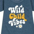 thumbnail image 3 of Instant Message - Vibes Wild Child - Toddler & Youth Girls Fleece Dress, 3 of 6
