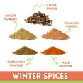 thumbnail image 4 of SPICY ORGANIC Spice Gift Set 4 Oz Each-Cinnamon, Ginger, Mace, Cardamom Powder & Whole Clove-100% Pure USDA Organic, Non-GMO Thoughtful Gift for Mom, Chefs & Cooks , House Warming, Cooking Gift, 4 of 5