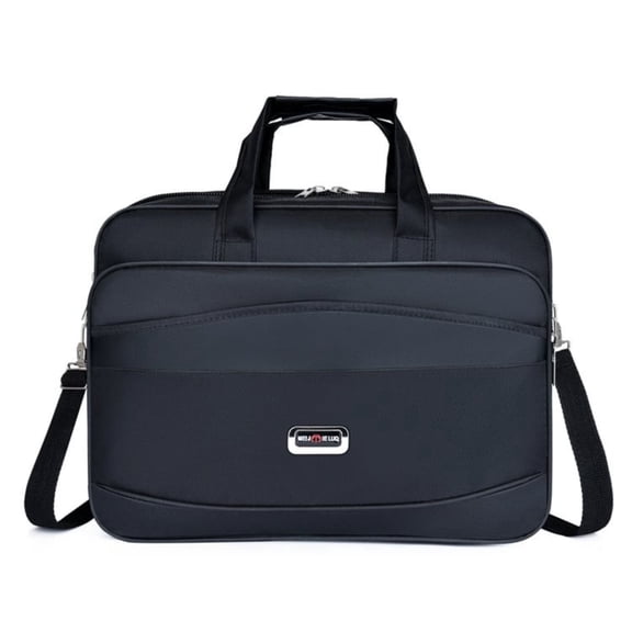 QUARRYUS Men's 15.6 Inch Laptop Briefcase, Water Resistant Nylon Messenger Bag for Business & Travel