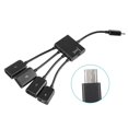 thumbnail image 4 of Adaptador Convertidor De Lector De Tarjetas De Cable De Host De Carga De Energía Otg Hub Micro Usb Noticed EL007965-00, 4 of 6