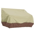 thumbnail image 2 of Waterproof Chair Cover Furniture Dustproof Foldable Covers Bench Adjustable Drawstring Protector Organizer Outdoor Lawn Beige + coffee, 2 of 7
