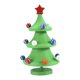 thumbnail image 4 of Adorno de mesa para árbol de Navidad, artesanía decorativa, estatua en miniatura, ligero B, 4 of 9