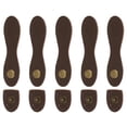 thumbnail image 2 of AMLESO 5 Sets Buckle Purse Notebook Hasp for DIY Handmade Bag Coffee, 2 of 8