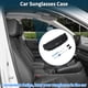 thumbnail image 2 of Estuche para gafas de sol de automóvil Unique Bargains para Audi A5 2012-2019, soporte para gafas de sol, caja de almacenamiento, plástico ABS negro, 1 juego, 2 of 7