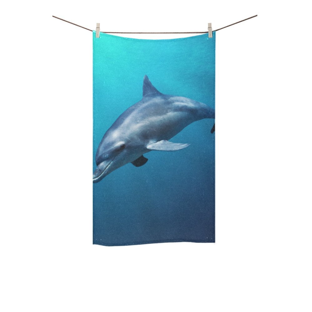 MKHERT Beautiful Dolphin Bath Towel Hand Towel Shower Towel Washcloth