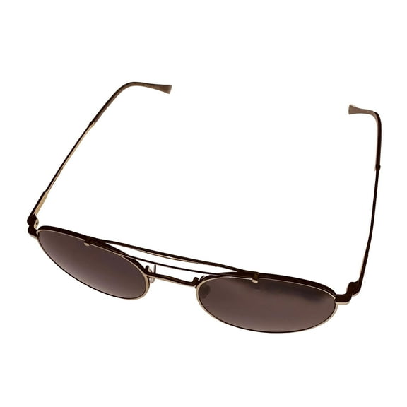 John Varvatos Mens Gold Round Metal Sunglass V547 520 Gold