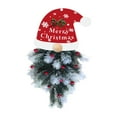 thumbnail image 4 of Artificial Christmas Swag Christmas Door Swag Wreath for Windows Front Door, 4 of 9