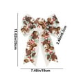 thumbnail image 3 of Adorno Colgante de Lazo navideño Xihbxyly para Árbol de Navidad Ramo de flores, 3 of 7