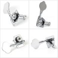 thumbnail image 4 of 4Pcs Guitar Tuning Pegs Electric Bass Guitar Gear Tuning Pegs Silver, 4 of 5