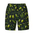 thumbnail image 5 of Rocae Green Branch Olive for Men's Swim Trunks Quick Dry With Two Side Pockets and One Lined Patch PocketLarge, 5 of 9