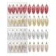 thumbnail image 4 of Bolas de pino pintadas para decoración de árbol de Navidad, colgantes de pino para el hogar, adornos navideños, 5 piezas, 4 of 4