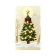 thumbnail image 2 of Honmine Embroidery Effect Christmas Hanging, 35x72 Inch Door Curtain with 3D Appearance, Festival Party Decor with Traditional Designs, 2 of 6