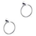 thumbnail image 3 of pitrice Towel Ring Fixing Rings Hanging Rack Convenient Towels Hangers for Indoor Use Hanger Stand for Home Bathroom Kitchen Use Bright color 2Set, 3 of 6