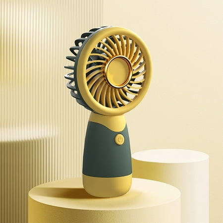 

ZZkhGo Battery Powered Fan Border Small Fan Hand Pocket Mini Fan Portable US Rechargeable Fan Gift Silent Event Engraving Travel Fan