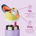 thumbnail image 7 of Owala Freesip Insulated Stainless Steel Water Bottle with Straw for Sports, Travel, and School Bpa-Free Sports Water Bottle, 32 Oz, NEO-SAGE, 7 of 7