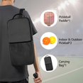 thumbnail image 2 of Pickleball Paddles Set Of 1, Fiberglass Surface, Denim Jean Print, 1 Paddle, 2 Balls & Bag, 2 of 5