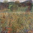 thumbnail image 2 of Klimt, Gustav 20x20 White Modern Wood Framed Museum Art Print Titled - Orchard, 2 of 4