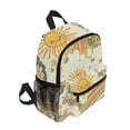 thumbnail image 2 of FORMRS School Backpack with Front Zippered Pocket 12" Student Travel Daypack, Beige Clouds, 2 of 6