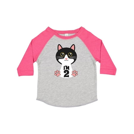 

Inktastic 2nd Birthday Cat 2 Year Old Girl Gift Toddler Toddler Girl T-Shirt