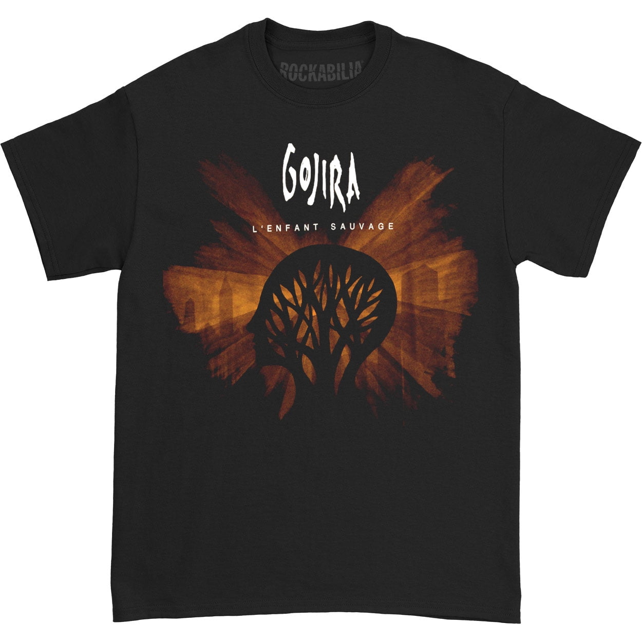 TicTicTok Gojira LEnfant Sauvage Mens Big Size T-Shirt Black TicTicTok Gojira LEnfant Sauvage Mens Big Size T-Shirt Black