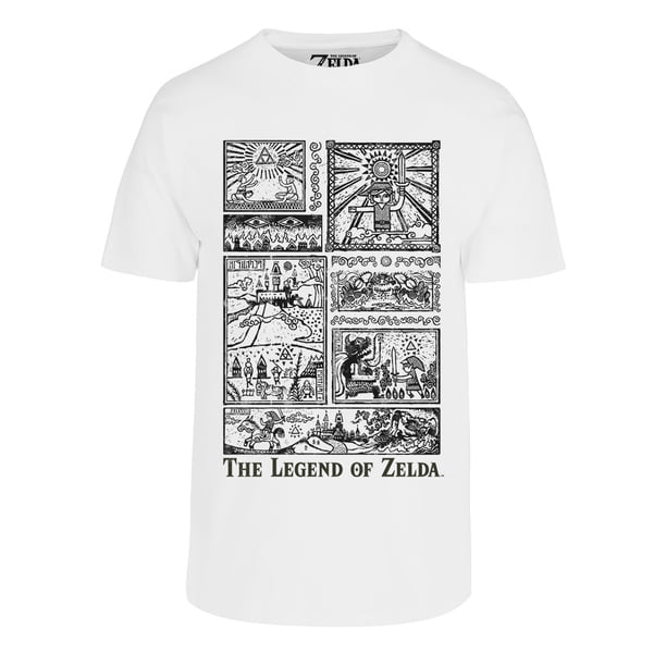 Playera Zelda Nintendo Caballero Historia de Link Nintendo Playera manga corta