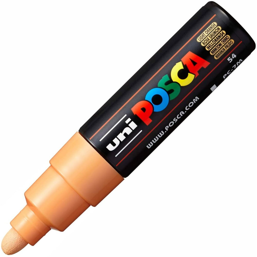 UniPosca Paint Marker Light Orange, 7 mm