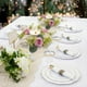 thumbnail image 4 of Artificial Hydrangea Rose Candle Holders Wreath Christmas Table Decor Wreath, 4 of 6