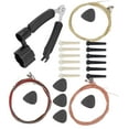 thumbnail image 4 of Guitar Accessory Kit String Pick Bridge Pin 3 in 1 Tool Replacement Set for Banjo Violin, 4 of 8