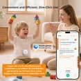 thumbnail image 3 of 2 Packs Wearable AI Translator Device,Bluetooth 5.4 Translator for English, Spanish, 133 Languages,Instant Scenario Practice, 3 of 9