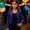 Blue, variant on Girls Glitter Sequin Cropped Cardigan Elegant Open Front Short Jacket Formal Party Wear Dressy Outerwear for Kids Ages 4-14 Years