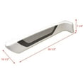 thumbnail image 6 of Lund Boat Bolster Backrest Cushions 2099864 | Gray White 50 1/2 Inch, 6 of 7