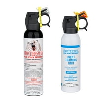 SABRE Frontiersman 9.2 oz Bear Spray with Practice Spray, White, 9.5 in., 1 Ct, Adult
